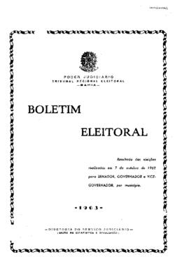 Boletim Eleitoral