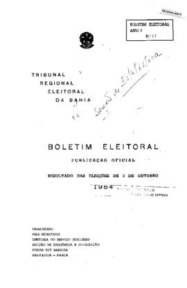Boletim Eleitoral
