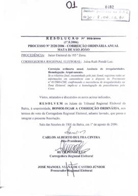 Resolução Nº 602/2006