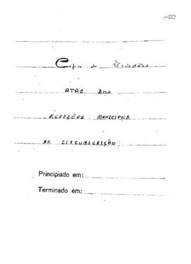 Atas de apuração