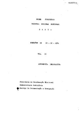 Resultado da eleição para Deputado Estadual