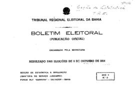 BOLETIM ELEITORAL