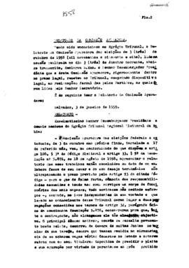 Relatório da comissão apuradora