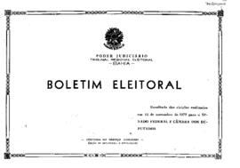 Boletim Eleitoral