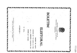Boletim Eleitoral volume 2