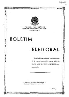 Boletim Eleitoral